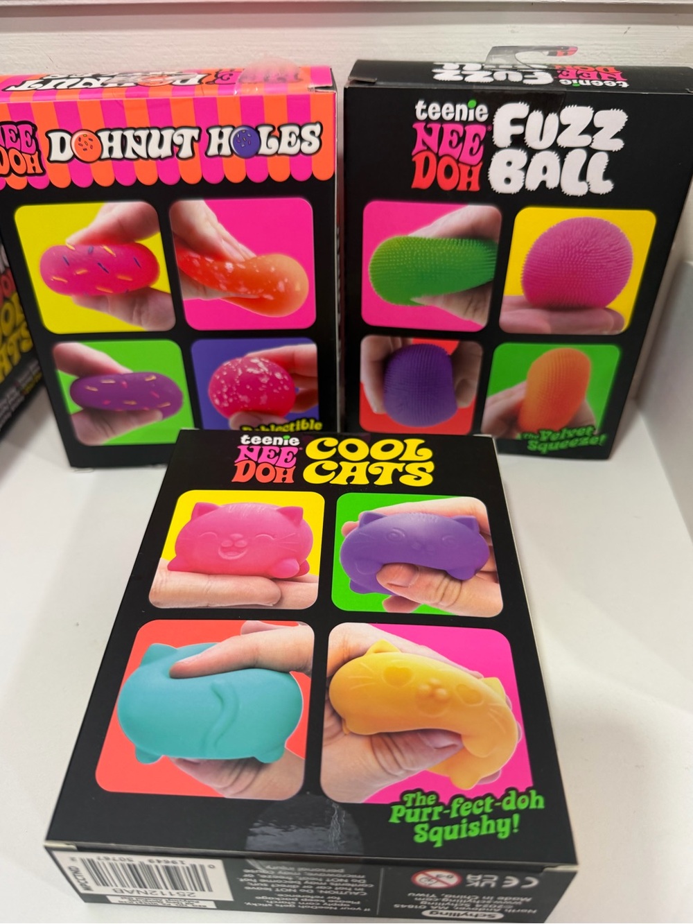 Needoh bundle!! Dohnut holes/Cool Cats/Fuzzball - Picture 2 of 2